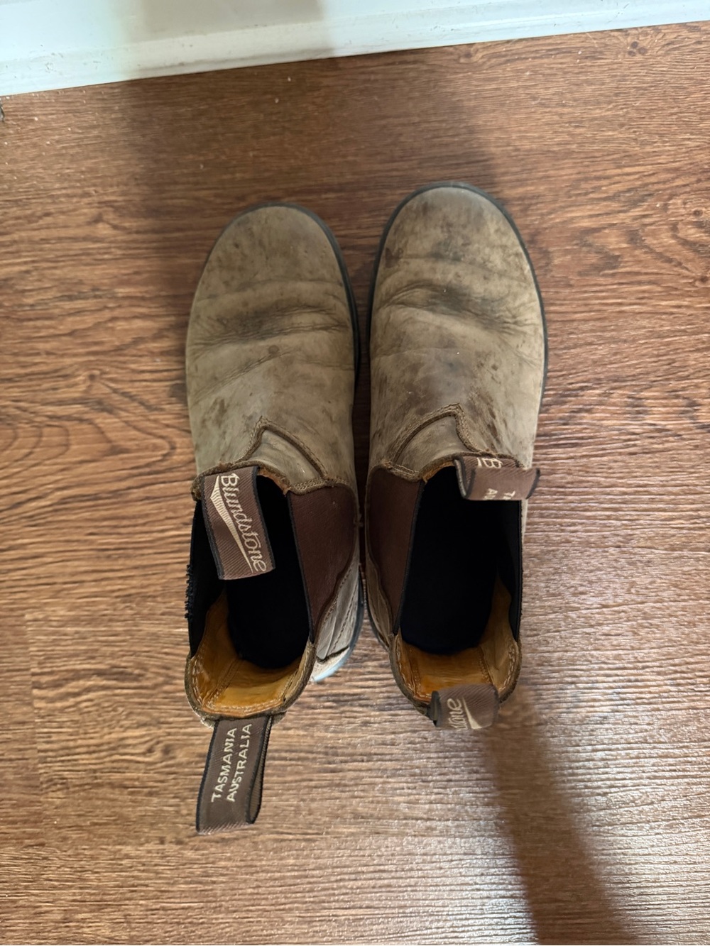 Blundstone Brown Chelsea Work Boots